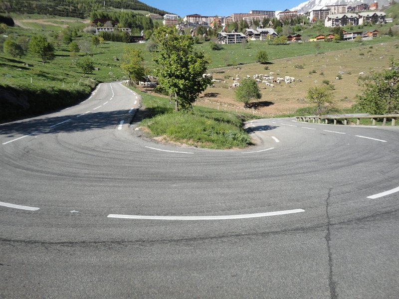 Bochten Alpe d'Huez/bocht3